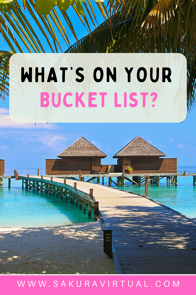 bucket list maldives 